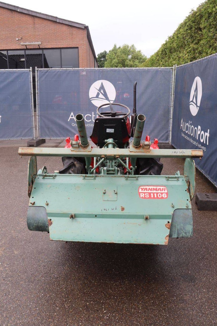 Minitractor Yanmar YM1301D Diesel 13pk Met Grondfrees