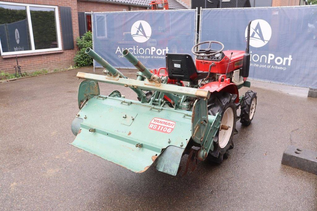 Minitractor Yanmar YM1301D Diesel 13pk Met Grondfrees
