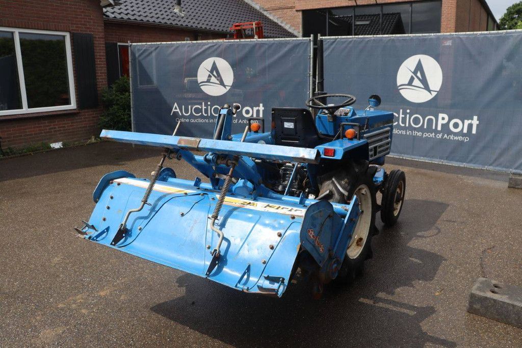 Minitractor Iseki TU1600 Diesel 16.3pk Met Grondfrees