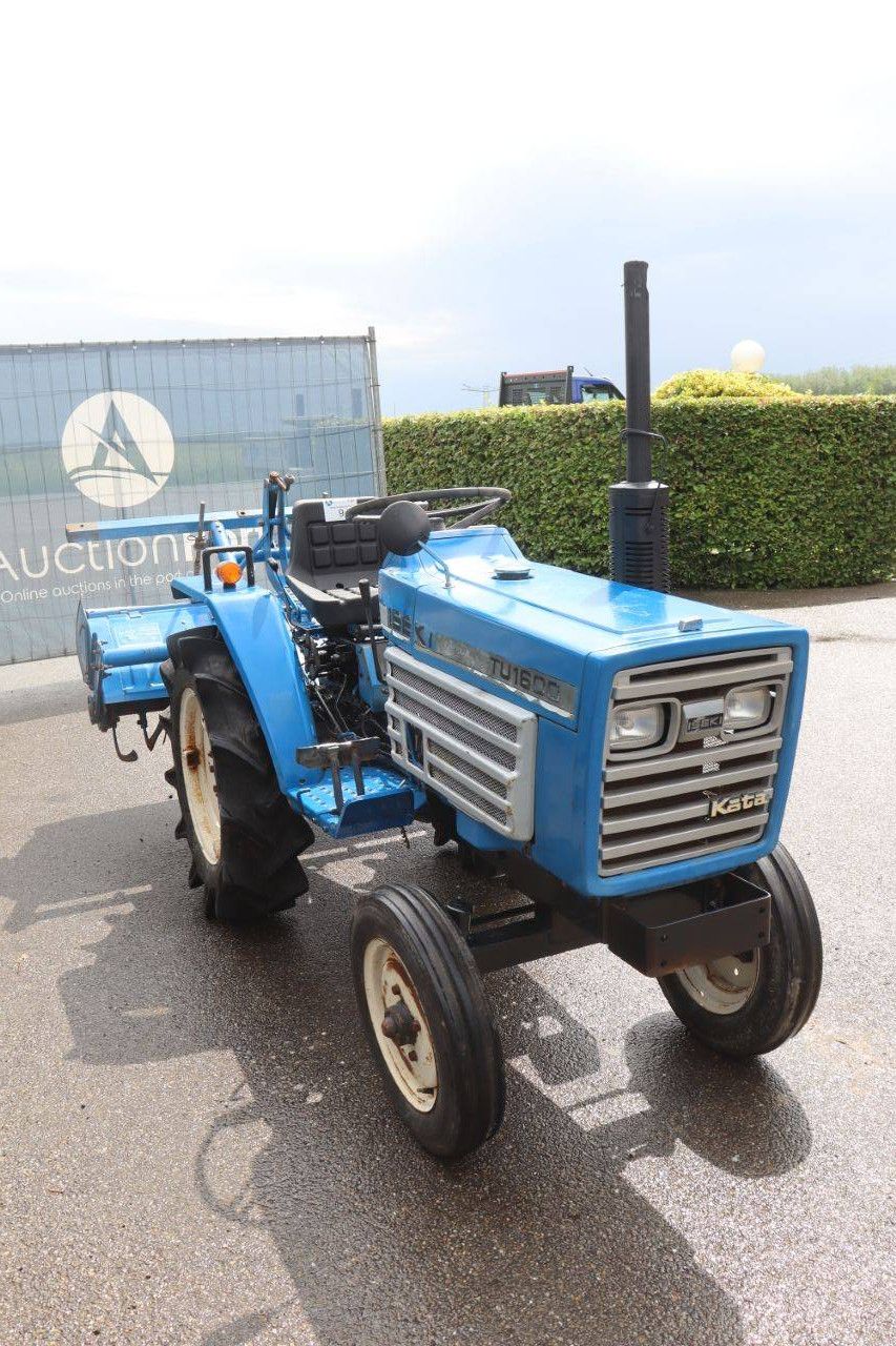 Minitractor Iseki TU1600 Diesel 16.3pk Met Grondfrees