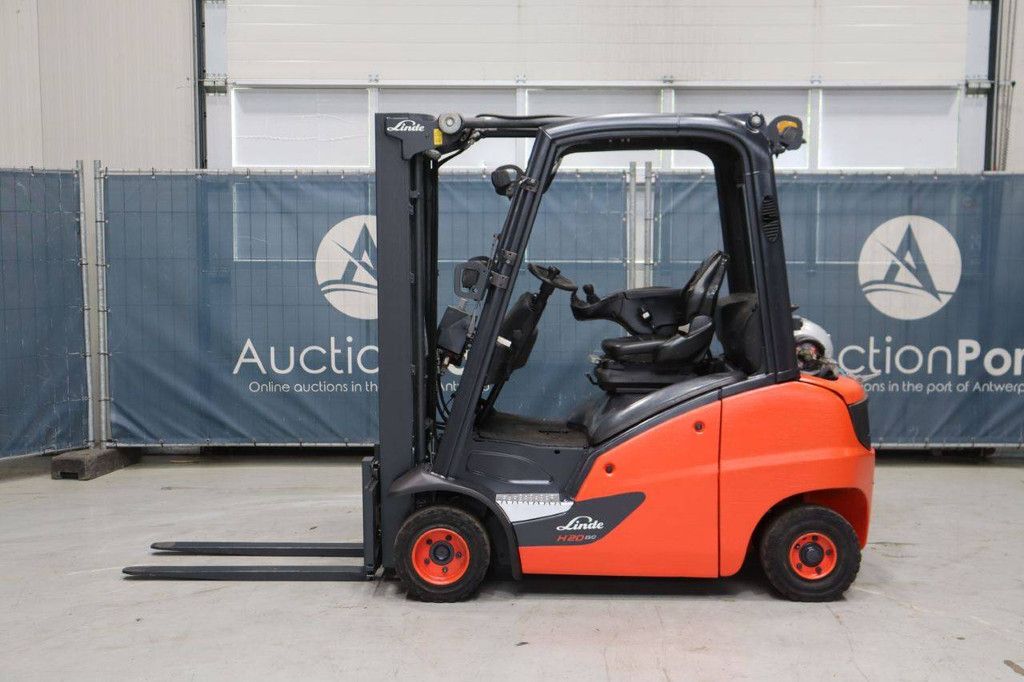 Linde H20T-01 LPG Forklift 2000kg 4.65m 2017