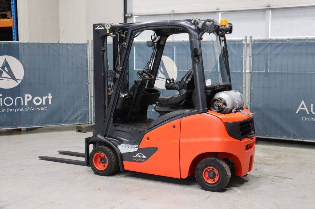 Linde H20T-01 LPG Forklift 2000kg 4.65m 2017