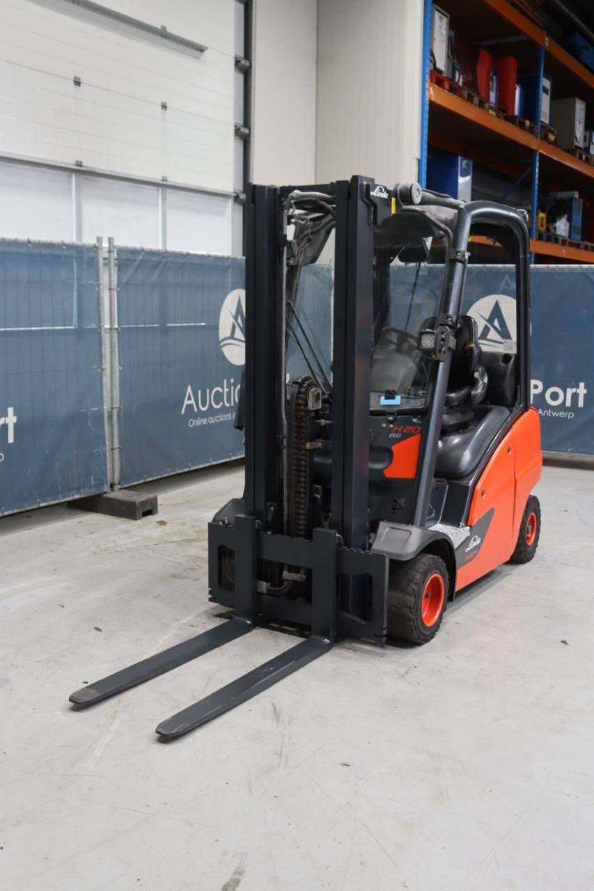Linde H20T-01 LPG Forklift 2000kg 4.65m 2017
