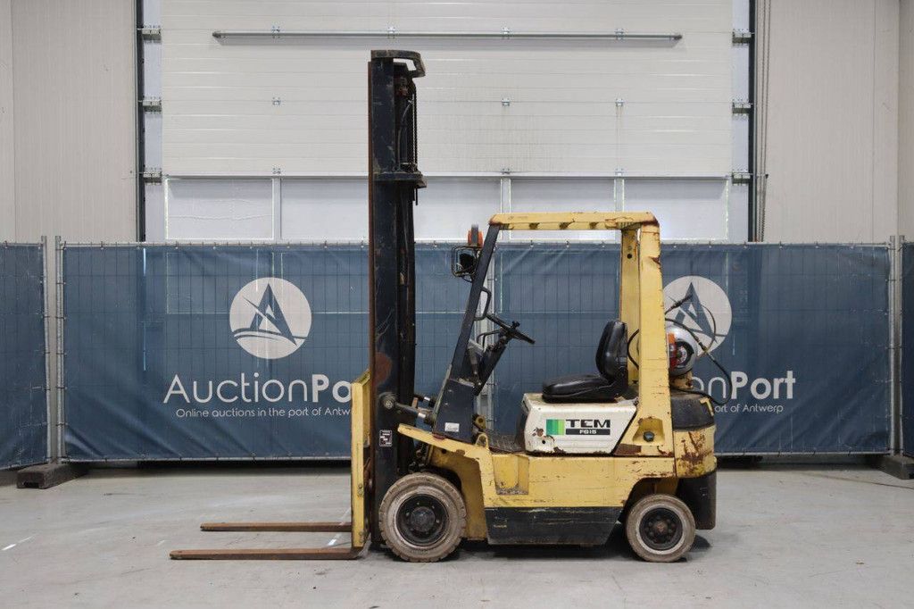 Forklift TCM FG15N17t LPG 1500kg 5m 1992