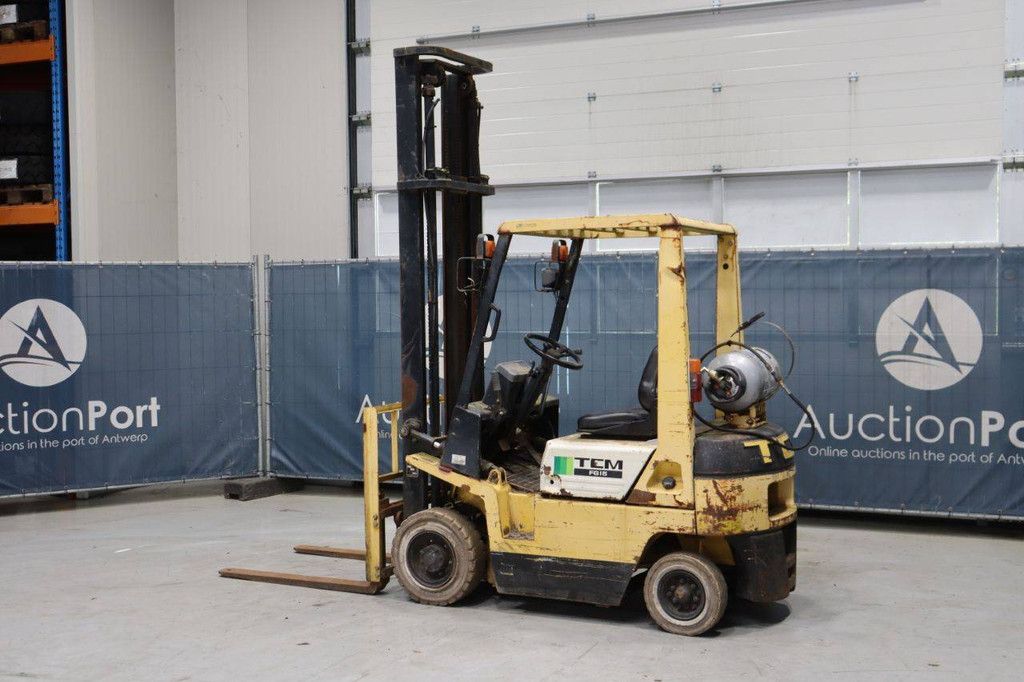 Forklift TCM FG15N17t LPG 1500kg 5m 1992