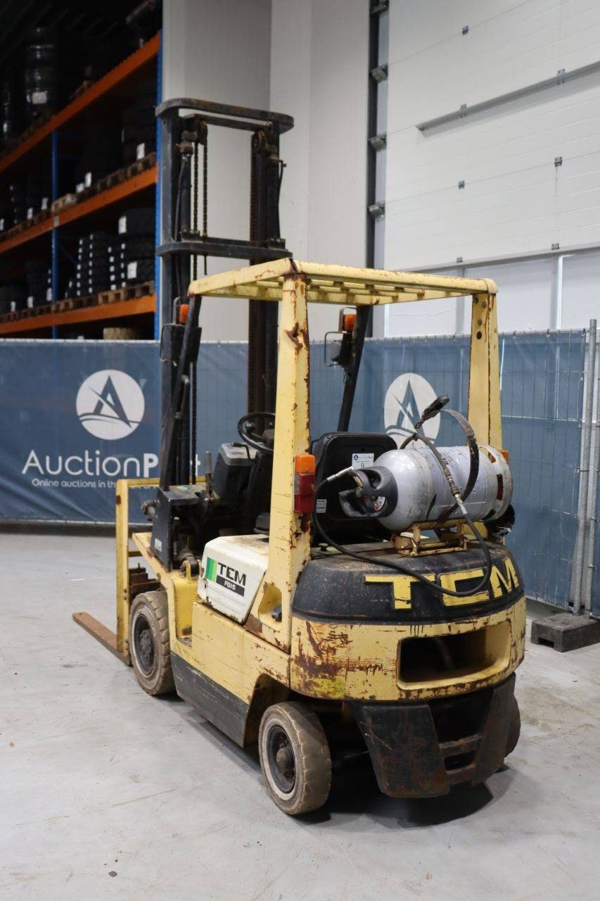 Forklift TCM FG15N17t LPG 1500kg 5m 1992