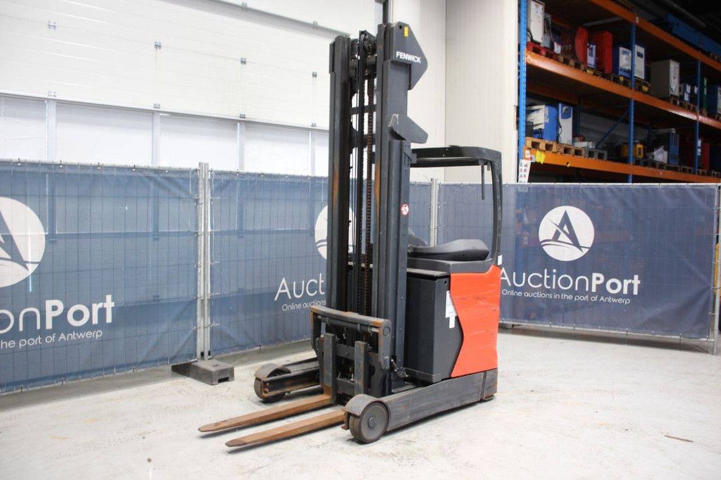 Fenwick-Linde R14-01 Elektro-Schubmaststapler 1400 kg 2015