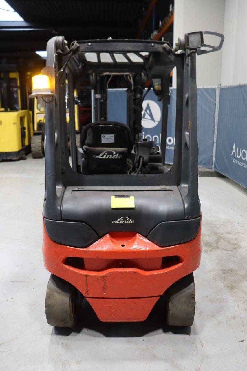 Linde E25L-01 Electric Forklift 2500kg 4.35m 2012