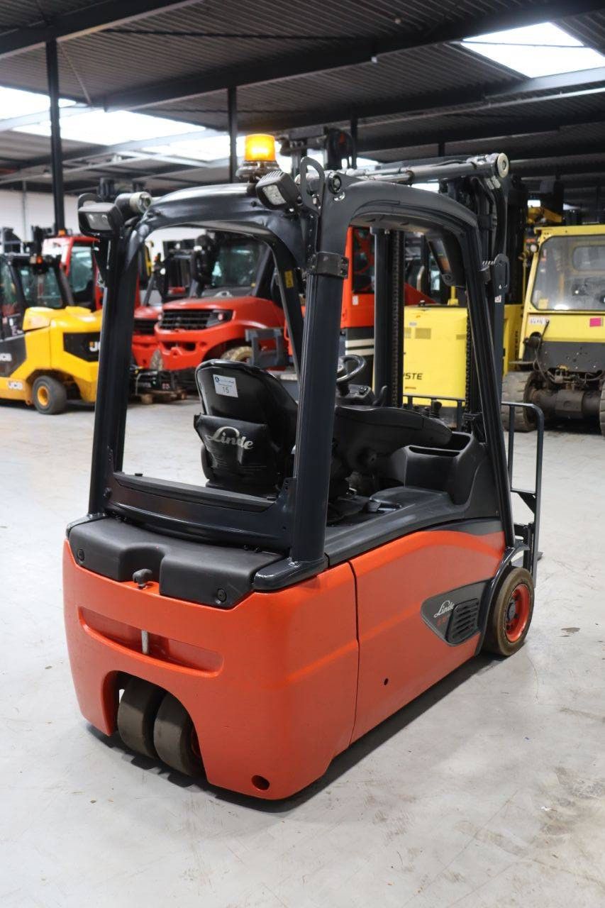 Linde E16L-02 Electric Forklift 1600kg 3.5m 2017