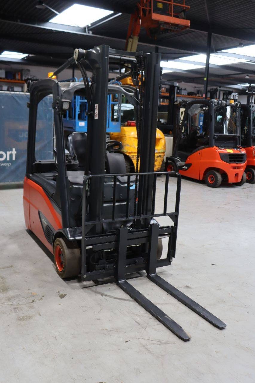 Linde E16L-02 Electric Forklift 1600kg 3.5m 2017