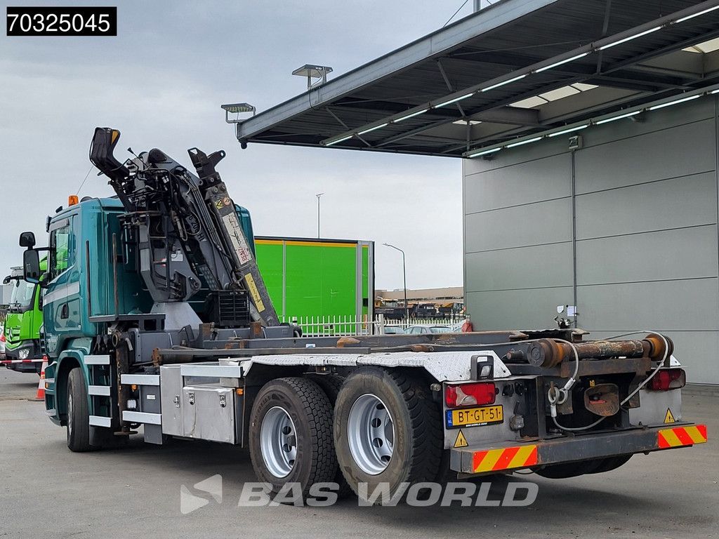 Scania R480 6X2 NL-Truck Penz Crane 1620CHL + cable lift Manual Lift-Axle Euro 4