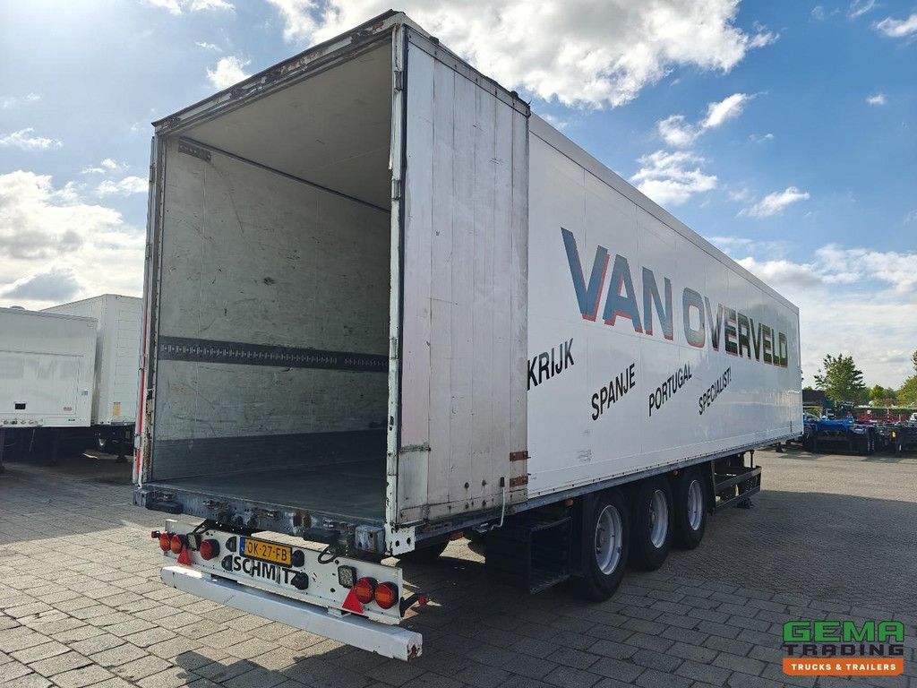 Schmitz SKO 24 13.6m GeisoleerdBox - SAF Assen - TrommelRemmen - Gegalvaniseerd Chassis