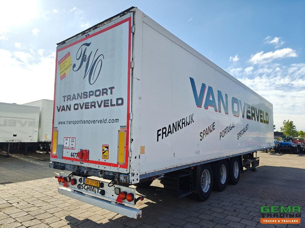 Schmitz SKO 24 13.6m GeisoleerdBox - SAF Assen - TrommelRemmen - Gegalvaniseerd Chassis