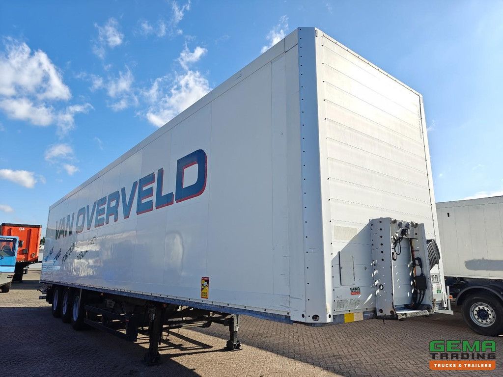 Schmitz SKO 24 13.6m GeisoleerdBox - SAF Assen - TrommelRemmen - Gegalvaniseerd Chassis