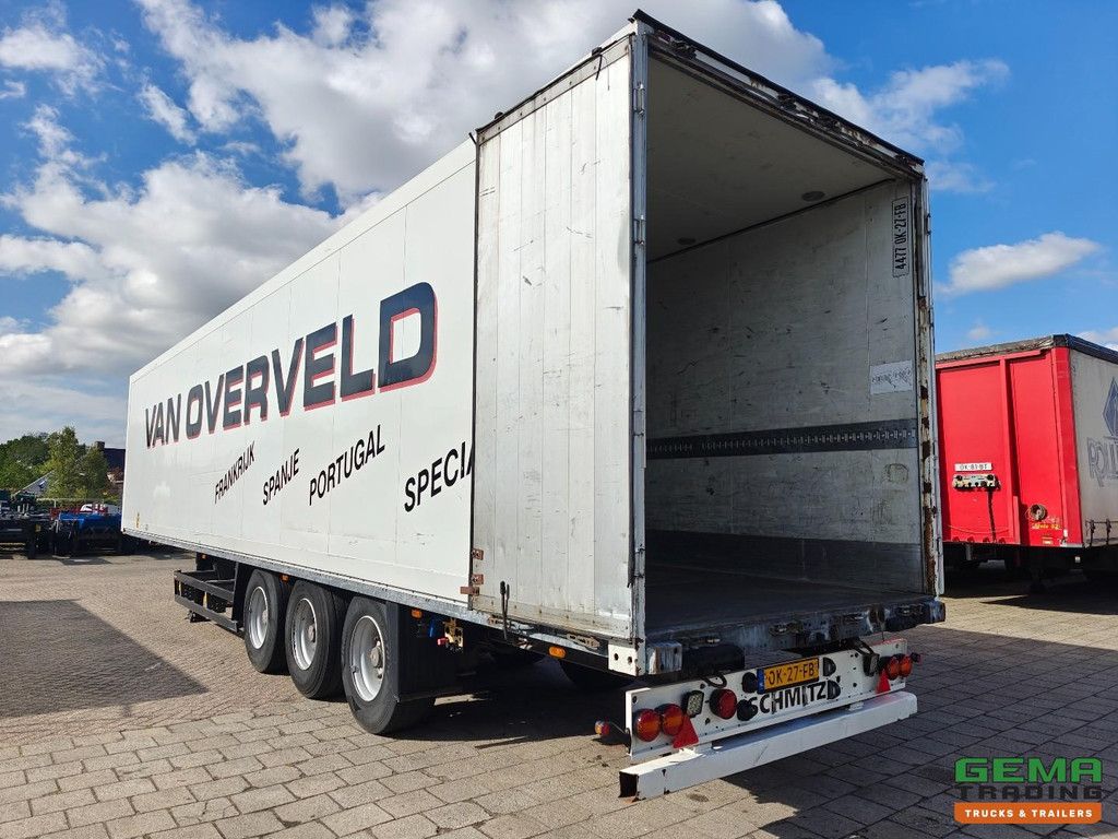 Schmitz SKO 24 13.6m GeisoleerdBox - SAF Assen - TrommelRemmen - Gegalvaniseerd Chassis