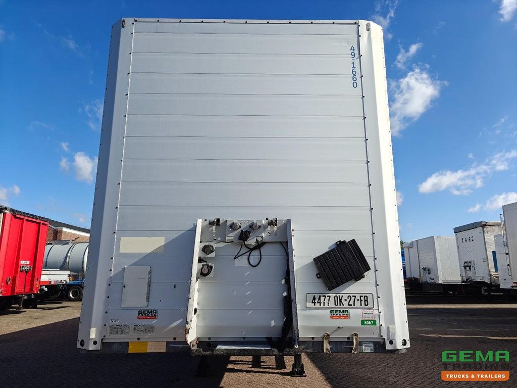 Schmitz SKO 24 13.6m GeisoleerdBox - SAF Assen - TrommelRemmen - Gegalvaniseerd Chassis