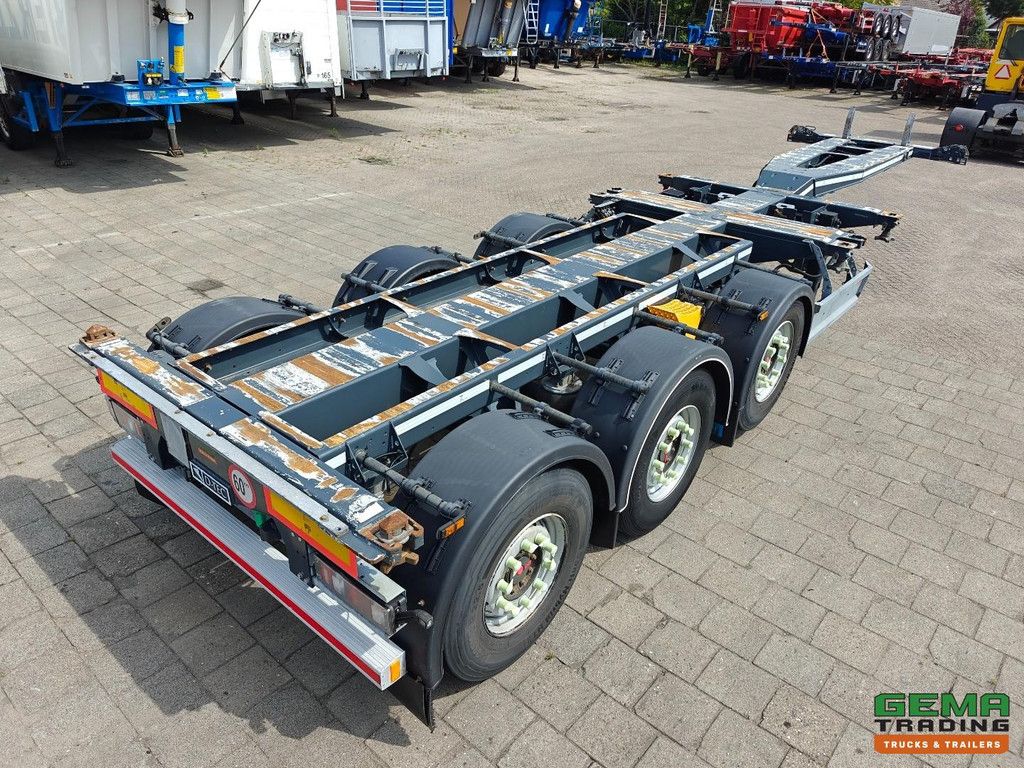 D-Tec FLEXITRAILER VCC-01 MULTI All Types of Containers - SAF Axles Disc Brake - ADR