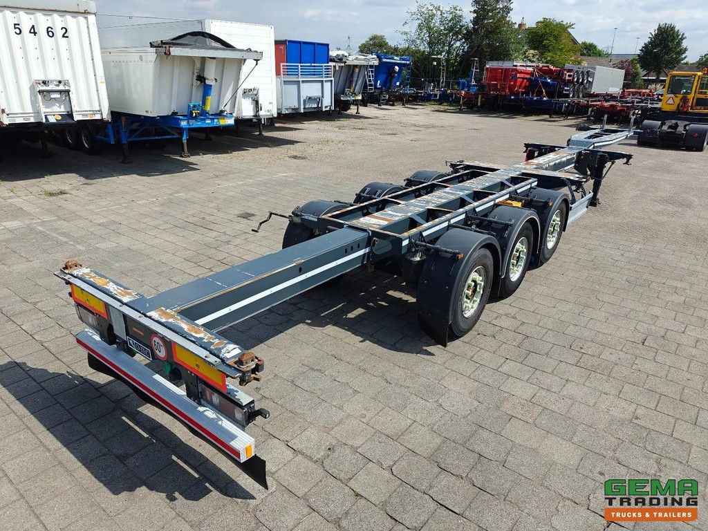 D-Tec FLEXITRAILER VCC-01 MULTI All Types of Containers - SAF Axles Disc Brake - ADR