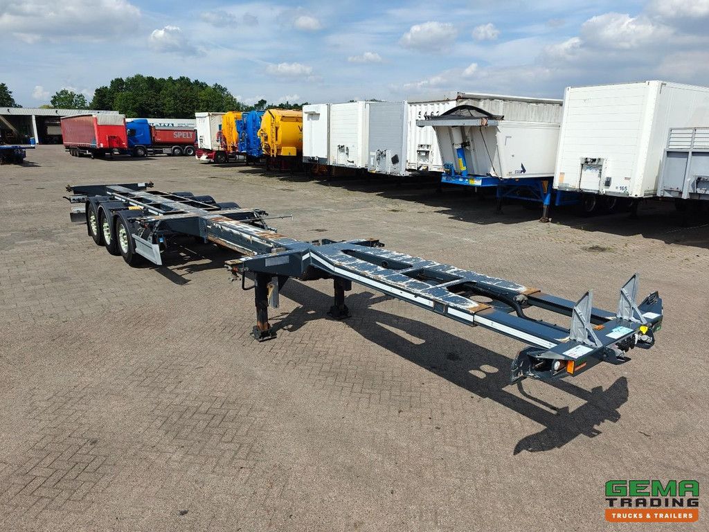 D-Tec FLEXITRAILER VCC-01 MULTI All Types of Containers - SAF Axles Disc Brake - ADR