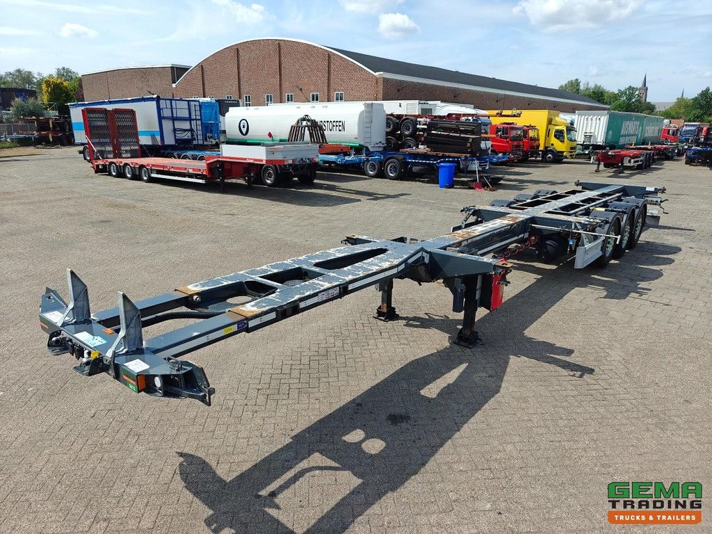 D-Tec FLEXITRAILER VCC-01 MULTI All Types of Containers - SAF Axles Disc Brake - ADR
