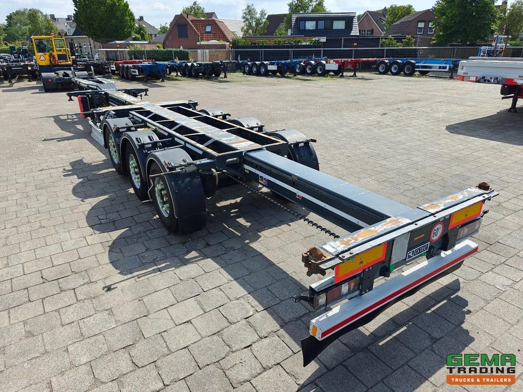 D-Tec FLEXITRAILER VCC-01 MULTI All Types of Containers - SAF Axles Disc Brake - ADR