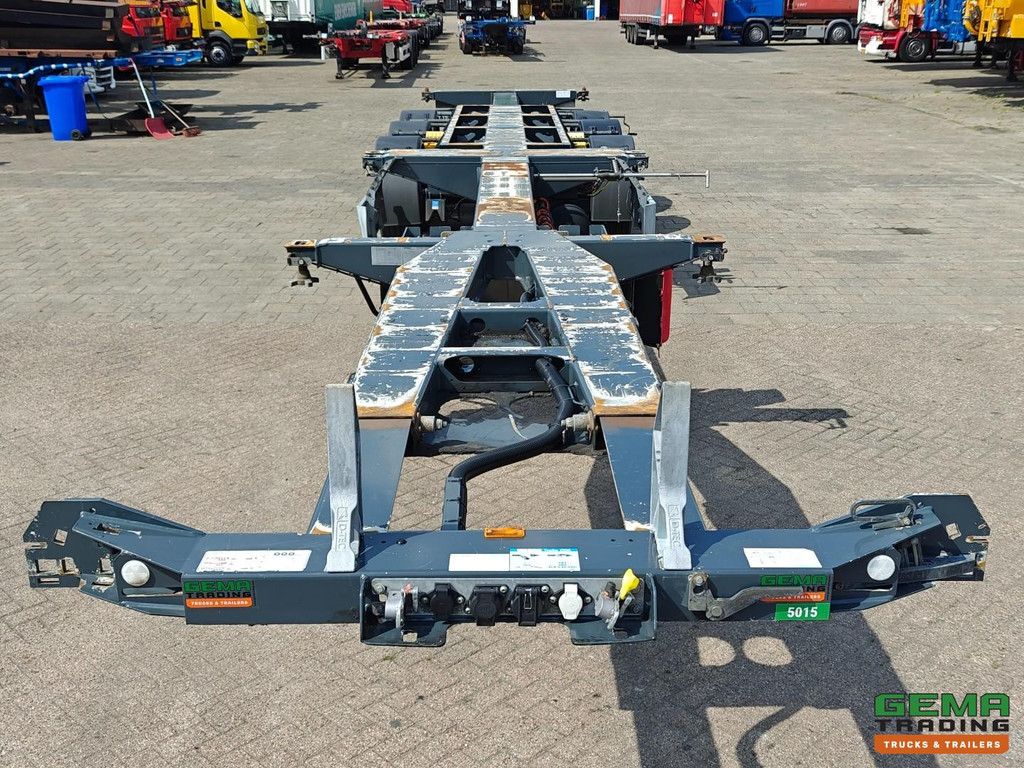 D-Tec FLEXITRAILER VCC-01 MULTI All Types of Containers - SAF Axles Disc Brake - ADR