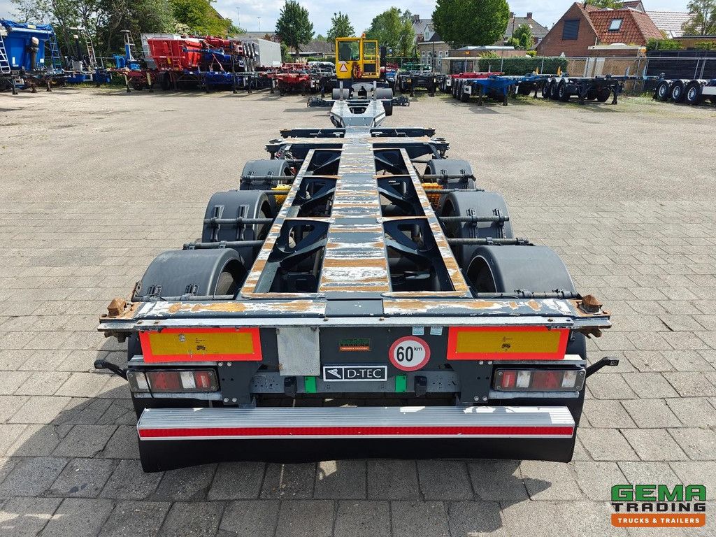 D-Tec FLEXITRAILER VCC-01 MULTI All Types of Containers - SAF Axles Disc Brake - ADR