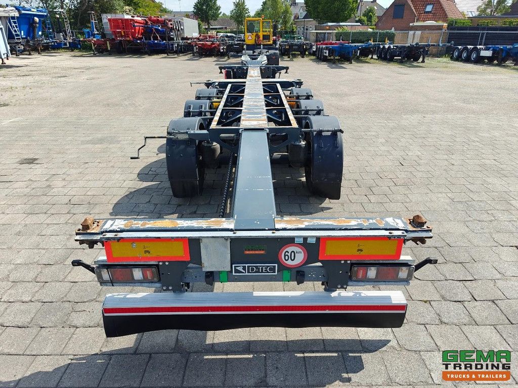 D-Tec FLEXITRAILER VCC-01 MULTI All Types of Containers - SAF Axles Disc Brake - ADR