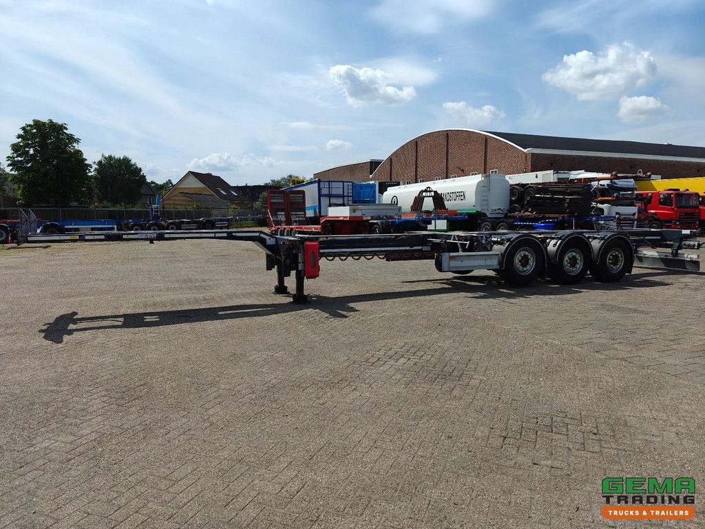 D-Tec FLEXITRAILER VCC-01 MULTI All Types of Containers - SAF Axles Disc Brake - ADR
