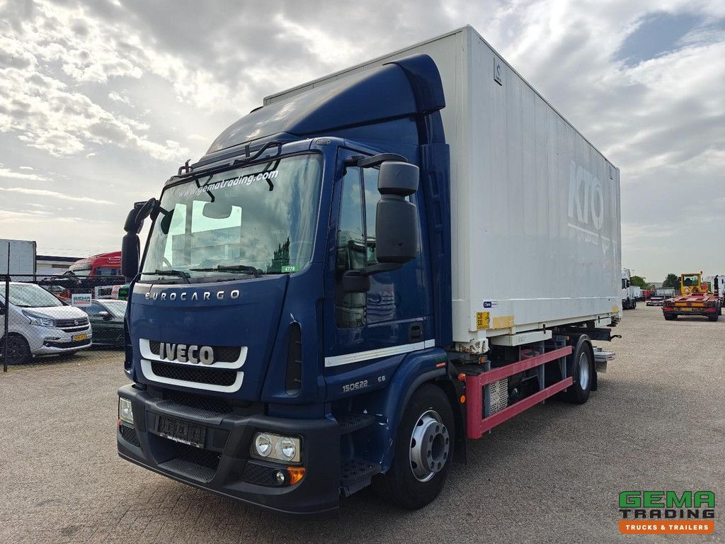 Iveco 150E22 EuroCargo 4x2 Day Cabin Euro6 - BDF + Kerex BDF Box + Dhollandia Tailgate 2000KG - Full Air