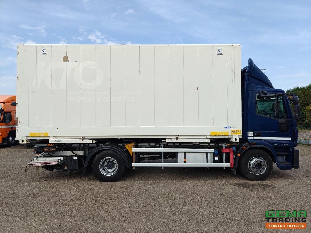 Iveco 150E22 EuroCargo 4x2 Day Cabin Euro6 - BDF + Kerex BDF Box + Dhollandia Tailgate 2000KG - Full Air