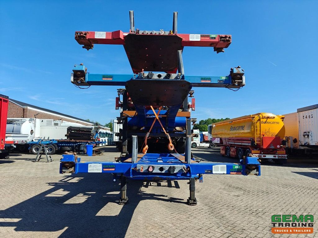 Broshuis 3UCC-39 Stack of 3 Multis - LiftAxles - All Connections - Saf Axles Disc Brake