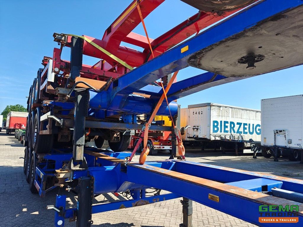 Broshuis 3UCC-39 Stack of 3 Multis - LiftAxles - All Connections - Saf Axles Disc Brake
