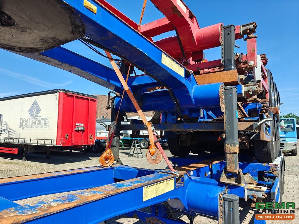Broshuis 3UCC-39 Stack of 3 Multis - LiftAxles - All Connections - Saf Axles Disc Brake
