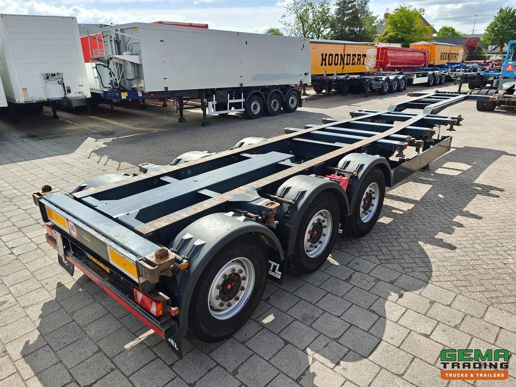 Kögel PORT 40 SIMPLEX 20 20/30/40FT - Achterschuiver - LiftAs - SAF Assen Schijfrem - 08/2026 APK