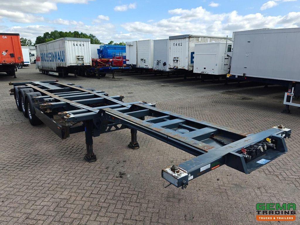 Kögel PORT 40 SIMPLEX 20 20/30/40FT - Achterschuiver - LiftAs - SAF Assen Schijfrem - 08/2026 APK