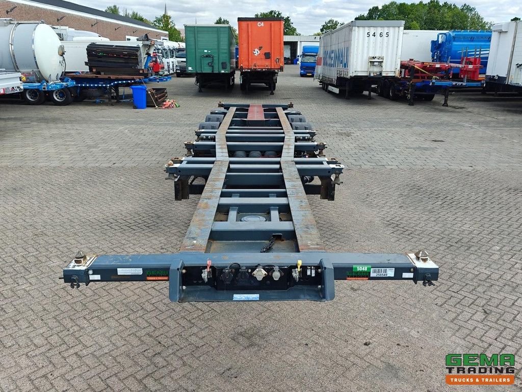 Kögel PORT 40 SIMPLEX 20 20/30/40FT - Achterschuiver - LiftAs - SAF Assen Schijfrem - 08/2026 APK