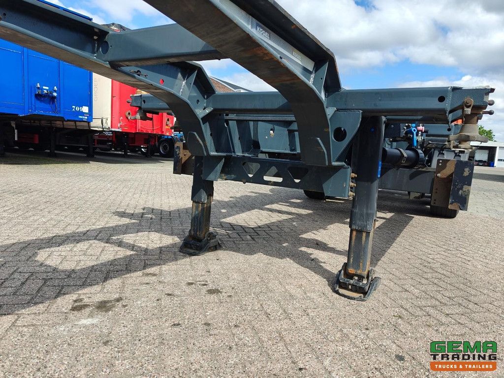 Kögel PORT 40 SIMPLEX 20 20/30/40FT - Achterschuiver - LiftAs - SAF Assen Schijfrem - 08/2026 APK