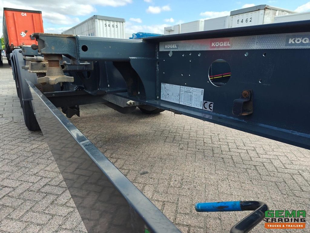 Kögel PORT 40 SIMPLEX 20 20/30/40FT - Achterschuiver - LiftAs - SAF Assen Schijfrem - 08/2026 APK