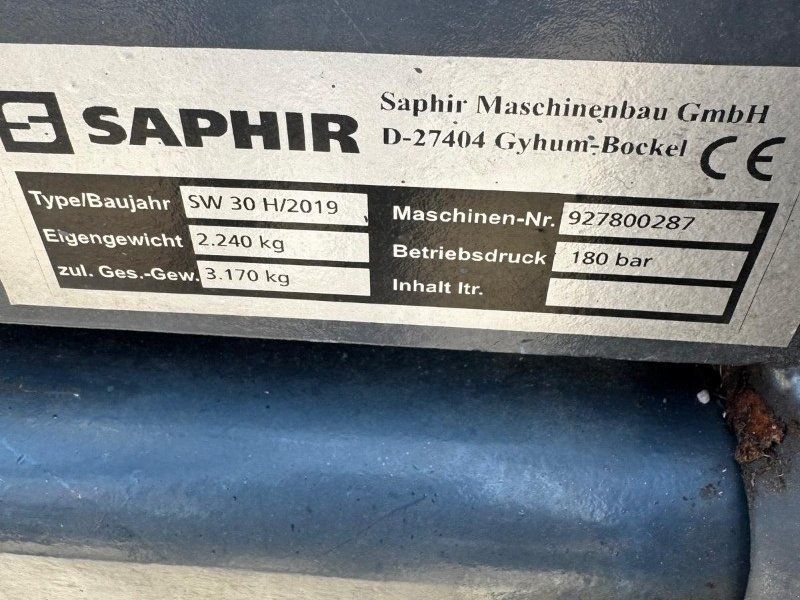 Saphir SW 30H Silowalze