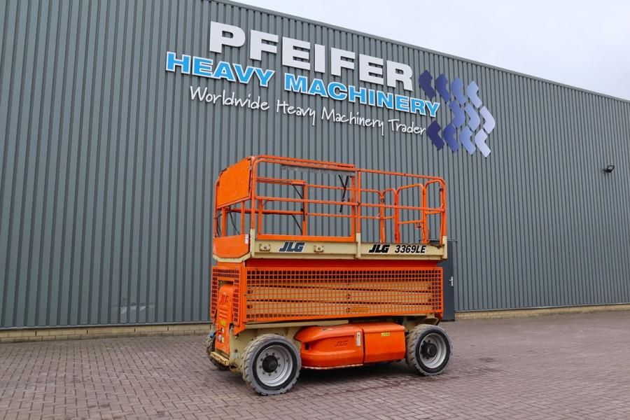 JLG 3369LE Electric, 12m Working Height, 450kg Capacit