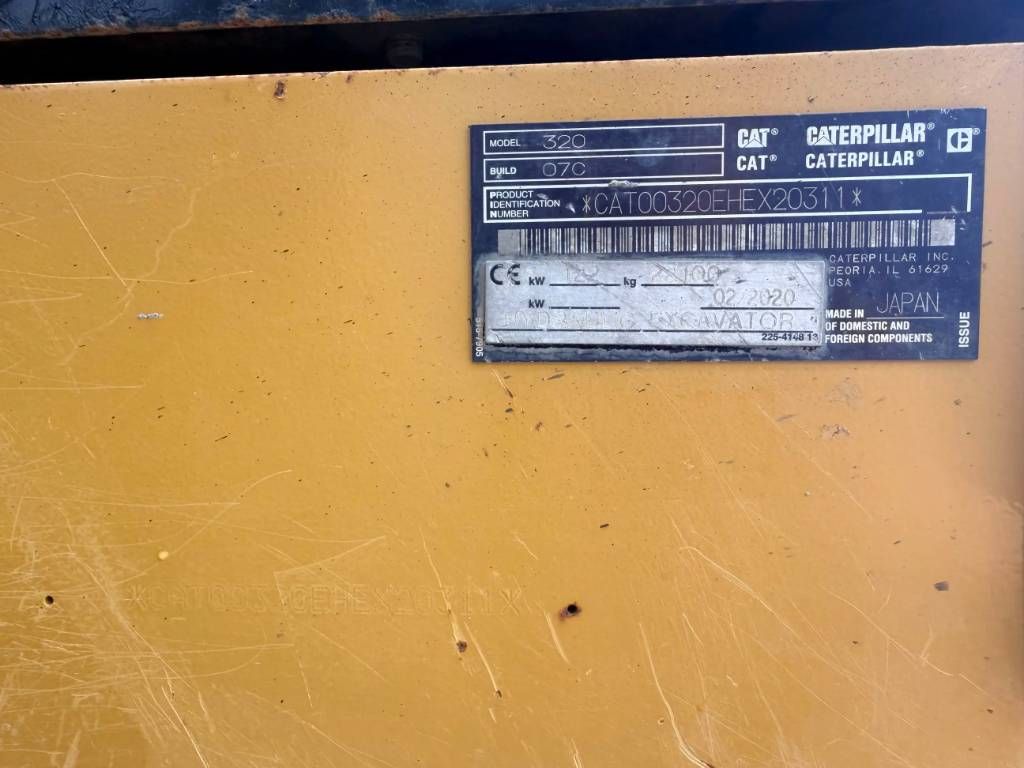 CAT 320 07C | NEW UNDERCARRIAGE