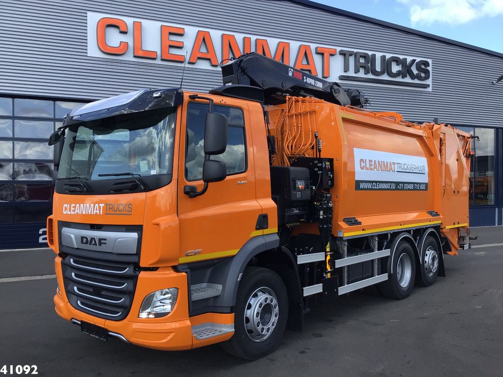 DAF FAN CF 340 Hiab 23 ton/meter laadkraan