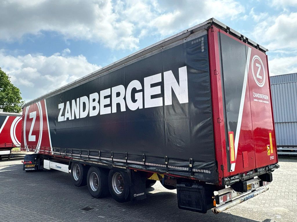 Krone SD AS-1 Liftas AS-3 Liftas Opbergkist Schuifdak Zelfsmeersysteem NL Trailer APK/TUV 21-10-2026