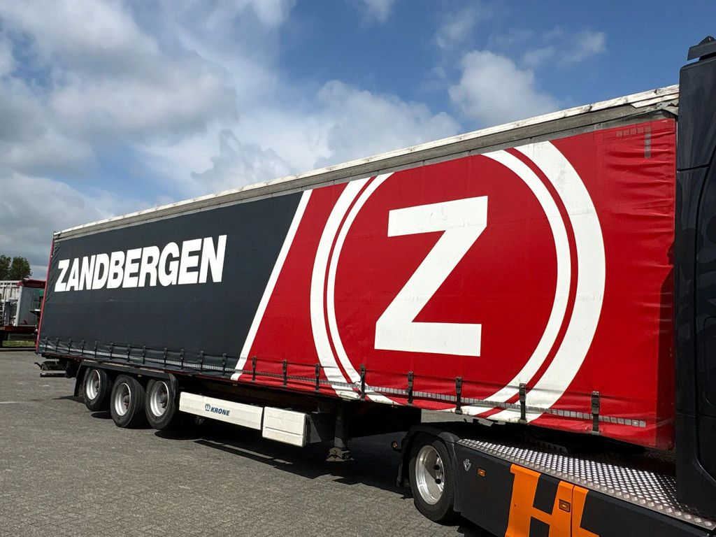 Krone SD AS-1 Liftas AS-3 Liftas Opbergkist Schuifdak Zelfsmeersysteem NL Trailer APK/TUV 21-10-2026