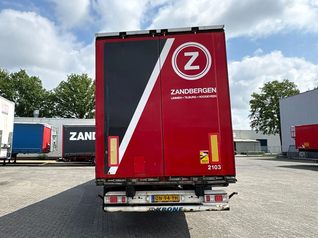 Krone SD AS-1 Liftas AS-3 Liftas Opbergkist Schuifdak Zelfsmeersysteem NL Trailer APK/TUV 21-10-2026