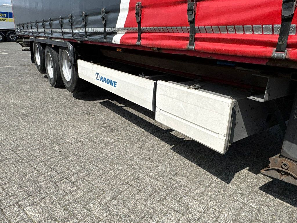 Krone SD AS-1 Liftas AS-3 Liftas Opbergkist Schuifdak Zelfsmeersysteem NL Trailer APK/TUV 21-10-2026