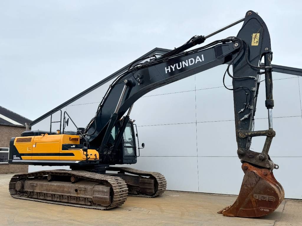 Hyundai HX380AL - Hammer Lines / Quick Coupler
