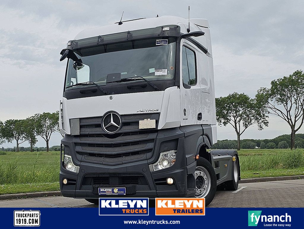 MERCEDES-BENZ ACTROS 1845 LS mp5 retarder 2x tank