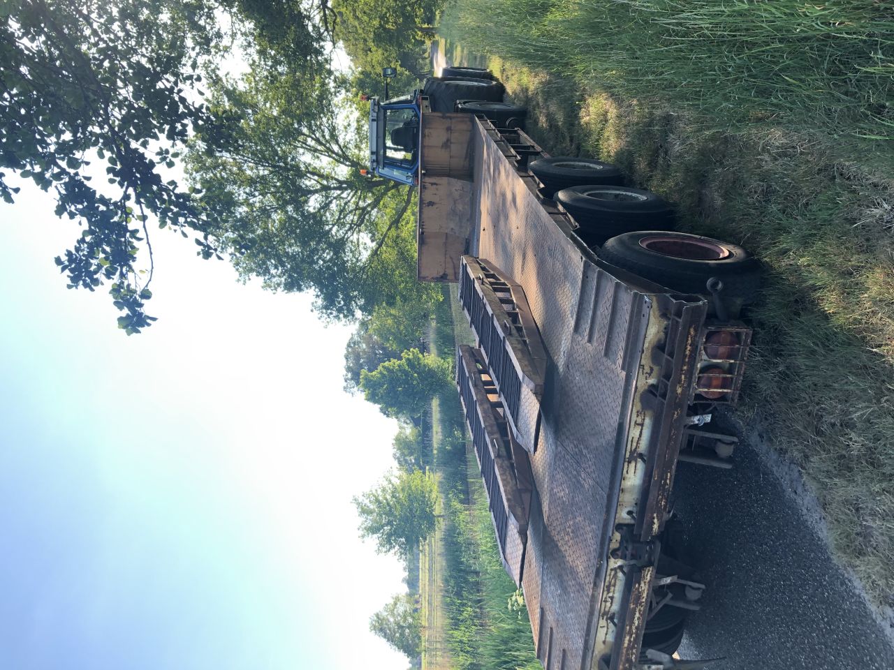 Dieplader 30 ton NL kenteken inclusief Dolly